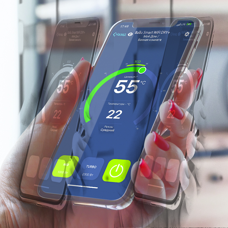 Водонагреватель Ballu BWH/S 80 Smart WiFi DRY+ — изображение 6